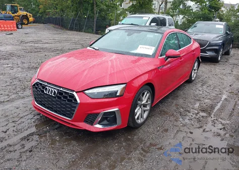 2024 Audi A5 Sportback Premium Plus 45 Tfsi Quattro S Tronic from USA, damaged, VIN WAUFACF57RA052015